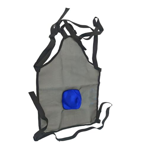 Uqezagpa Antizucht-Ziegenschürze mit verstellbarem Riemen, Zuchtkontrolle, schwarz/blau, verschleißfest, für Nutztiere, Kleidung, Ziegenzuchtkontrolle von Uqezagpa