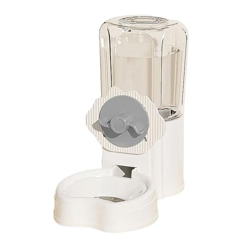 Uqezagpa Automatischer Wasserspender für Haustiere, auslaufsicher, mit einfacher Installation, Schraubdesigns für Käfig von Uqezagpa