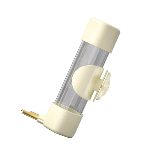 Uqezagpa Drip Trinkflasche für kleine Tiere, automatischer Wasserspender für Vögel, Kaninchen, 220 ml von Uqezagpa
