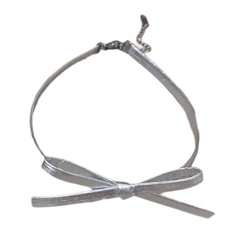 Uqezagpa Elegante Schmetterlings-Halskette, Schleifen-Charm-Anhänger, Halskette, verstellbar, handgefertigt, Schlüsselbeinkette, Geschenke Uqezagpa Elegante Schmetterlings-Halskette, Schleifen-Charm-Anhänger, Halskette, verstellbar, handgefertigt, Schlüsselbeinkette, Geschenke von Uqezagpa