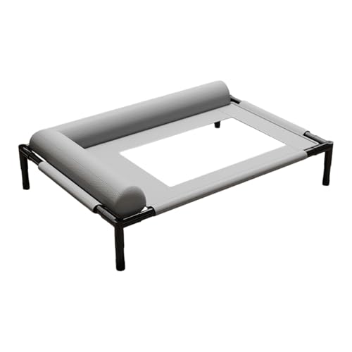 Uqezagpa Erhöhtes Hundebett mit atmungsaktivem Netz und Kissen, kauresistentes Design, waschbares Haustierbett für kleine bis mittelgroße Uqezagpa Erhöhtes Hundebett mit atmungsaktivem Netz und Kissen, kauresistentes Design, waschbares Haustierbett für kleine bis mittelgroße von Uqezagpa