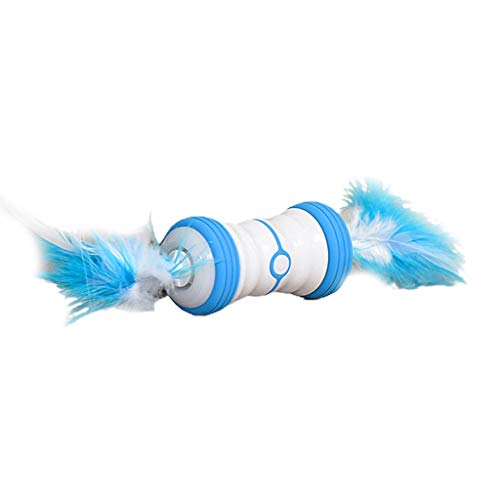 Uqezagpa Haustier-Spielzeug, Roboter, Kätzchen-Spielzeug, leichtes Kätzchen zum Kauen, interaktives Spielzeug, buntes Licht, Fangtraining Uqezagpa Haustier-Spielzeug, Roboter, Kätzchen-Spielzeug, leichtes Kätzchen zum Kauen, interaktives Spielzeug, buntes Licht, Fangtraining von Uqezagpa