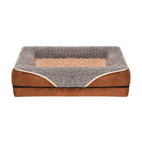 Uqezagpa Haustierbett mit abnehmbarem Kissen, weicher Griff, schönes Bett, Hundekorb, Hundesofa, abnehmbares Kissen Uqezagpa Haustierbett mit abnehmbarem Kissen, weicher Griff, schönes Bett, Hundekorb, Hundesofa, abnehmbares Kissen von Uqezagpa