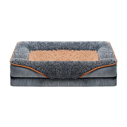 Uqezagpa Haustierbett mit abnehmbarem Kissen, weicher Griff, schönes Bett, Hundekorb, Hundesofa, abnehmbares Kissen Uqezagpa Haustierbett mit abnehmbarem Kissen, weicher Griff, schönes Bett, Hundekorb, Hundesofa, abnehmbares Kissen von Uqezagpa