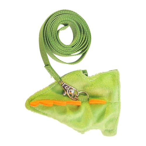 Uqezagpa Haustiergeschirr und Leine, Set für Kleintiere, sicher für Welpen und andere Haustiere, mit Seil Uqezagpa Haustiergeschirr und Leine, Set für Kleintiere, sicher für Welpen und andere Haustiere, mit Seil von Uqezagpa