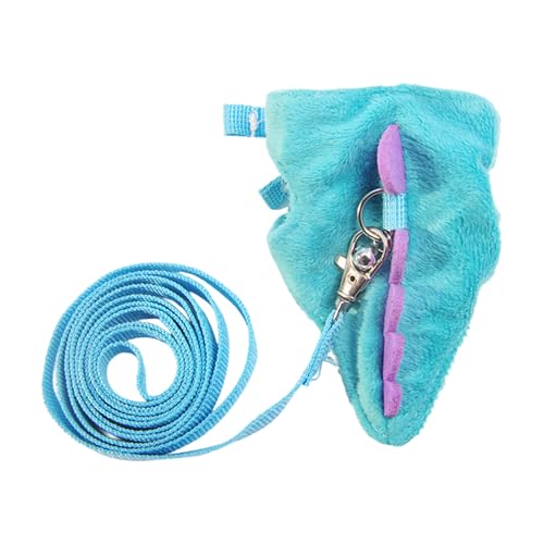 Uqezagpa Haustiergeschirr und Leine, Set für Kleintiere, sicher für Welpen und andere Haustiere, mit Seil Uqezagpa Haustiergeschirr und Leine, Set für Kleintiere, sicher für Welpen und andere Haustiere, mit Seil von Uqezagpa