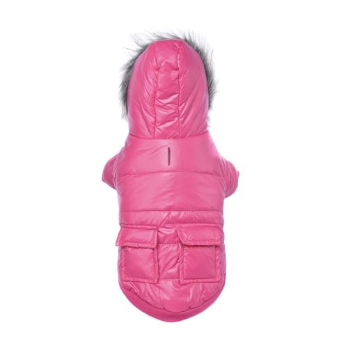 Uqezagpa Hundejacken für den Winter, warme Hundekleidung für kleine Hunde, wasserdichte Haustierkleidung, Kätzchen, Katze, winddichte Jacken mit Kapuze Uqezagpa Hundejacken für den Winter, warme Hundekleidung für kleine Hunde, wasserdichte Haustierkleidung, Kätzchen, Katze, winddichte Jacken mit Kapuze von Uqezagpa