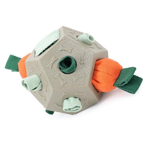 Uqezagpa Interaktion Puzzle Kauspielzeug für Hund Schnüffeln Slow Feeder Spielzeug mit Quietschende Karotten Designs für Klein bis Groß Uqezagpa Interaktion Puzzle Kauspielzeug für Hund Schnüffeln Slow Feeder Spielzeug mit Quietschende Karotten Designs für Klein bis Groß von Uqezagpa