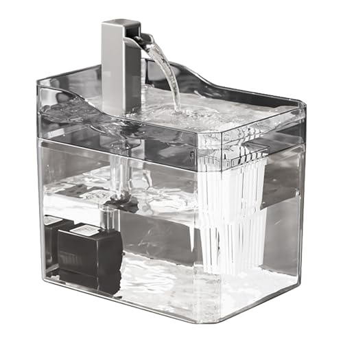 Uqezagpa Katzen Wasserbrunnen Automatisch Hunde Haustier Trinkstumm Wasserspender Große Kapazität Leise Automatisch Uqezagpa Katzen Wasserbrunnen Automatisch Hunde Haustier Trinkstumm Wasserspender Große Kapazität Leise Automatisch von Uqezagpa