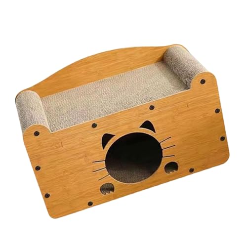 Uqezagpa Katzenbett, Sofa, großes Haustierbrett, Cartoon-Bett mit baumelndem Anhänger, Katzenschlafbett, Kätzchen Uqezagpa Katzenbett, Sofa, großes Haustierbrett, Cartoon-Bett mit baumelndem Anhänger, Katzenschlafbett, Kätzchen von Uqezagpa