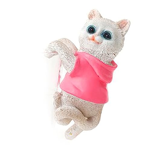 Uqezagpa Katzenstatue aus Kunstharz, Aquarium, schöne Katze, Landschaftsbau, Dekoration, Fischunterschlupf, Haus-Ornament Uqezagpa Katzenstatue aus Kunstharz, Aquarium, schöne Katze, Landschaftsbau, Dekoration, Fischunterschlupf, Haus-Ornament von Uqezagpa