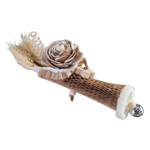 Uqezagpa Kleintier Kauspielzeug für Vogel Papageien Kauspielzeug Holz Blume Spielzeug zum Kauen Zähne Schleifen Uqezagpa Kleintier Kauspielzeug für Vogel Papageien Kauspielzeug Holz Blume Spielzeug zum Kauen Zähne Schleifen von Uqezagpa
