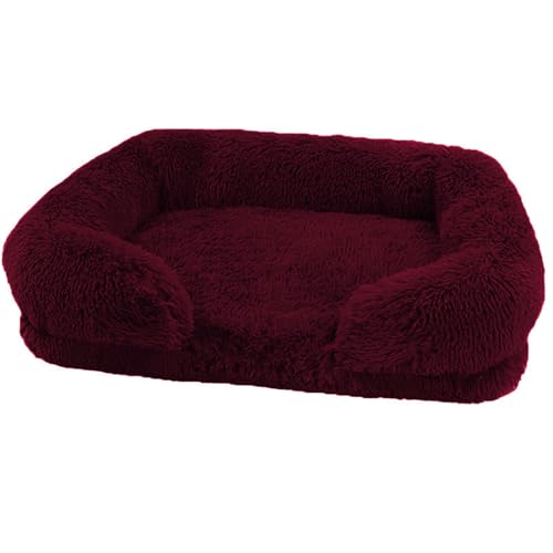 Uqezagpa Kreatives Haustierbett, abnehmbares Kissen, Nest für Hunde und Katzen, weiches Plüsch, bequemes Sofa, mehrere Größen Uqezagpa Kreatives Haustierbett, abnehmbares Kissen, Nest für Hunde und Katzen, weiches Plüsch, bequemes Sofa, mehrere Größen von Uqezagpa