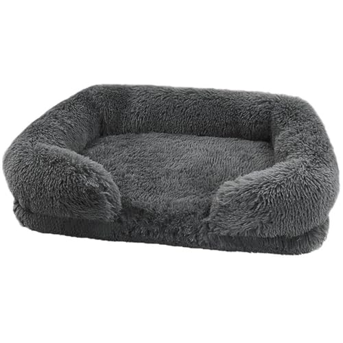 Uqezagpa Kreatives Haustierbett, abnehmbares Kissen, Nest für Hunde und Katzen, weiches Plüsch, bequemes Sofa, mehrere Größen Uqezagpa Kreatives Haustierbett, abnehmbares Kissen, Nest für Hunde und Katzen, weiches Plüsch, bequemes Sofa, mehrere Größen von Uqezagpa