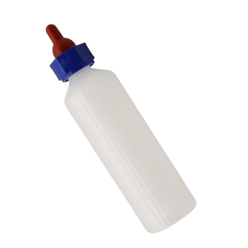 Uqezagpa Lamm- und Kalbmilch-Futterflaschen Haltbarkeit Plastomer Milch Feeders Flaschen für Nutztiere von Uqezagpa