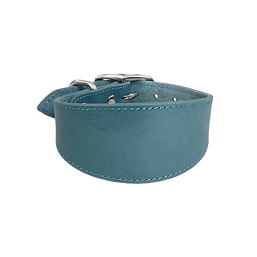 Uqezagpa Leathers Hundehalsband, weich gepolstert, für Whippets, Salukis, Windhunde, verstellbares Halsband für große Rassen Uqezagpa Leathers Hundehalsband, weich gepolstert, für Whippets, Salukis, Windhunde, verstellbares Halsband für große Rassen von Uqezagpa
