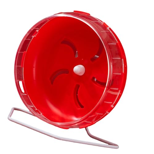 Uqezagpa Leiser Hamster-Trainingsroller, Spielzeug, Laufrad für kleine Haustiere, mit stabiler Basis, lustiger Haustierkäfig Uqezagpa Leiser Hamster-Trainingsroller, Spielzeug, Laufrad für kleine Haustiere, mit stabiler Basis, lustiger Haustierkäfig von Uqezagpa
