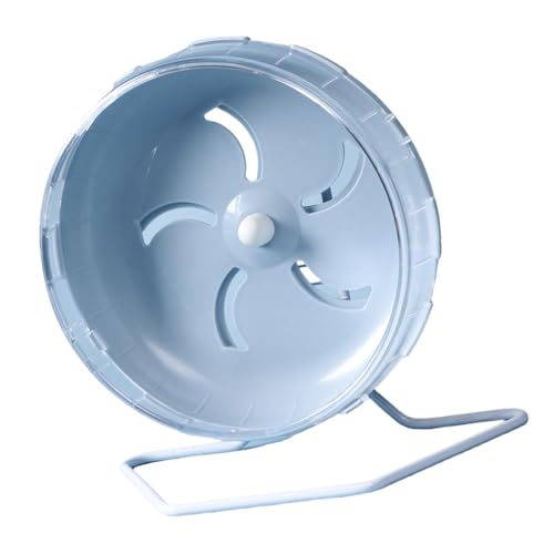 Uqezagpa Leiser Hamster-Trainingsroller, Spielzeug, Laufrad für kleine Haustiere, mit stabiler Basis, lustiger Haustierkäfig von Uqezagpa