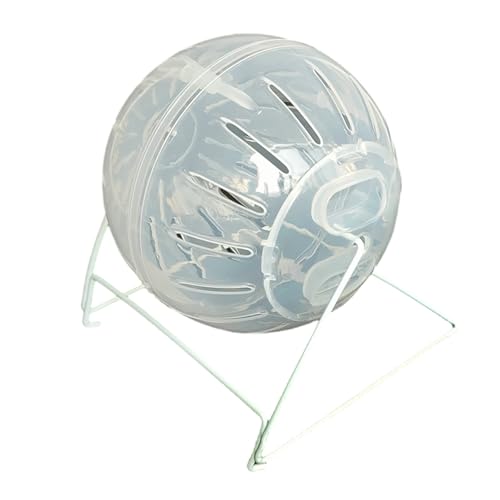 Uqezagpa Leises Hamster-Trainingsrad mit stabiler Basis, leises Laufrad, Rollerball, Spielzeug für kleine Haustierkäfigaktivität Uqezagpa Leises Hamster-Trainingsrad mit stabiler Basis, leises Laufrad, Rollerball, Spielzeug für kleine Haustierkäfigaktivität von Uqezagpa