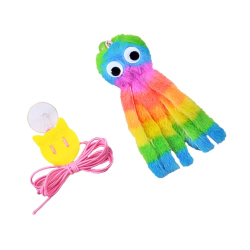 Uqezagpa Noisemaker Plüschspielzeug für Haustiere, waschbar, wandhängend, für Kätzchen, sicher, interaktiv, wandmontiert, Kätzchen-Übungsspielzeug Uqezagpa Noisemaker Plüschspielzeug für Haustiere, waschbar, wandhängend, für Kätzchen, sicher, interaktiv, wandmontiert, Kätzchen-Übungsspielzeug von Uqezagpa