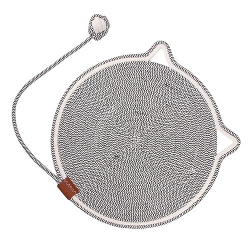 Uqezagpa Pad Interaktion Kratzkissen Spielzeug Baumwolle Seil Katzen Kratzmatte Möbel Schutz Uqezagpa Pad Interaktion Kratzkissen Spielzeug Baumwolle Seil Katzen Kratzmatte Möbel Schutz von Uqezagpa