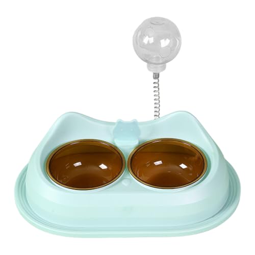 Uqezagpa Praktischer Doppelnapf für Haustiere, Trockenfutter, Bewässerungsnapf, Futternapf, Futternapf für Haustiere Uqezagpa Praktischer Doppelnapf für Haustiere, Trockenfutter, Bewässerungsnapf, Futternapf, Futternapf für Haustiere von Uqezagpa