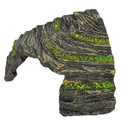 Uqezagpa Terrarien, Sonnenplattform, Aquarien, Unterschlupfhöhle für Reptilien, Terrapins, Aquarien, Landschaftsdekoration für Zuhause von Uqezagpa