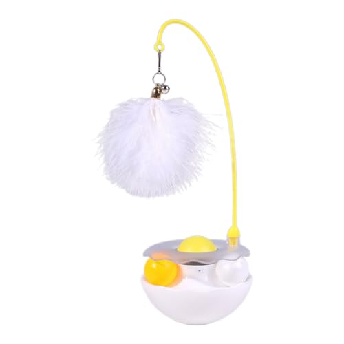 Uqezagpa Tumblers Zauberstab, Katzenspielzeug, lustiges Teasing, abnehmbar, lustiges Übungsspielzeug für Katzen mit Wackel, abnehmbar Uqezagpa Tumblers Zauberstab, Katzenspielzeug, lustiges Teasing, abnehmbar, lustiges Übungsspielzeug für Katzen mit Wackel, abnehmbar von Uqezagpa