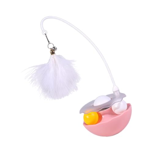 Uqezagpa Tumblers Zauberstab, Katzenspielzeug, lustiges Teasing, abnehmbar, lustiges Übungsspielzeug für Katzen mit Wackel, abnehmbar Uqezagpa Tumblers Zauberstab, Katzenspielzeug, lustiges Teasing, abnehmbar, lustiges Übungsspielzeug für Katzen mit Wackel, abnehmbar von Uqezagpa