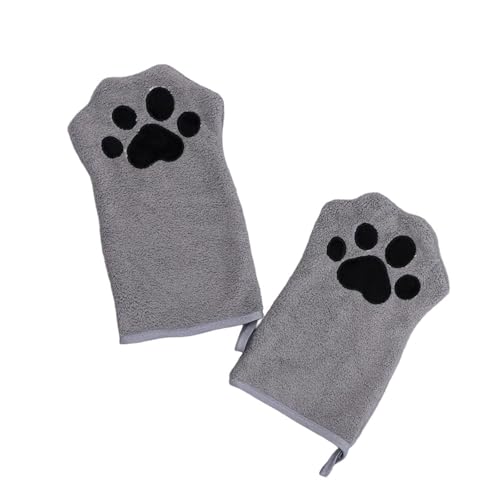 Uqezagpa Weiches, saugfähiges Haustierhandtuch für kleine bis große Hunde, schnell trocknendes Waschlappen, dicker Stoff zum Aufhängen Uqezagpa Weiches, saugfähiges Haustierhandtuch für kleine bis große Hunde, schnell trocknendes Waschlappen, dicker Stoff zum Aufhängen von Uqezagpa
