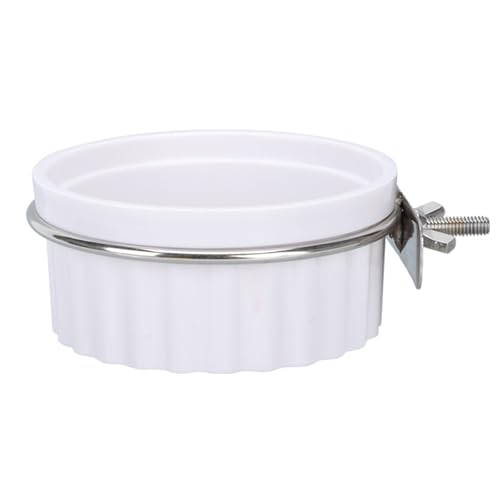 Vogel-Futternapf für Papageien, Futter und Wasser, mit Klemme, Vogelkäfige, Futternapf für Aras, Vogelkäfig, Wasser Vogel-Futternapf für Papageien, Futter und Wasser, mit Klemme, Vogelkäfige, Futternapf für Aras, Vogelkäfig, Wasser von Uqezagpa