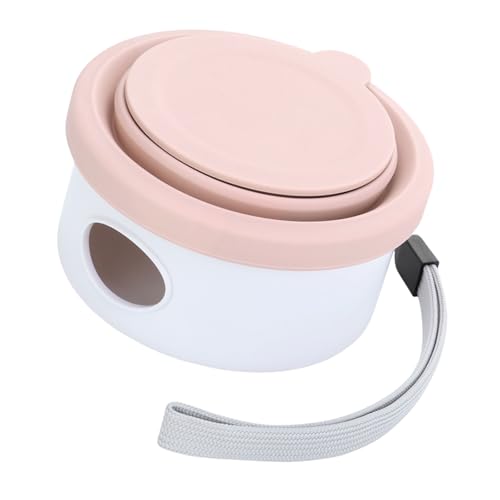 Weicher Hundenapf, faltbar, Reise-Fütterbecher, Haustier-Fütterung, Bewässerungszubehör, Hundefutter, Wasser-Futterspender, 3-in-1, faltbarer Napf von Uqezagpa