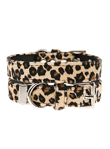 UrbanPup Leopard Print Halsband aus Stoff von UrbanPup