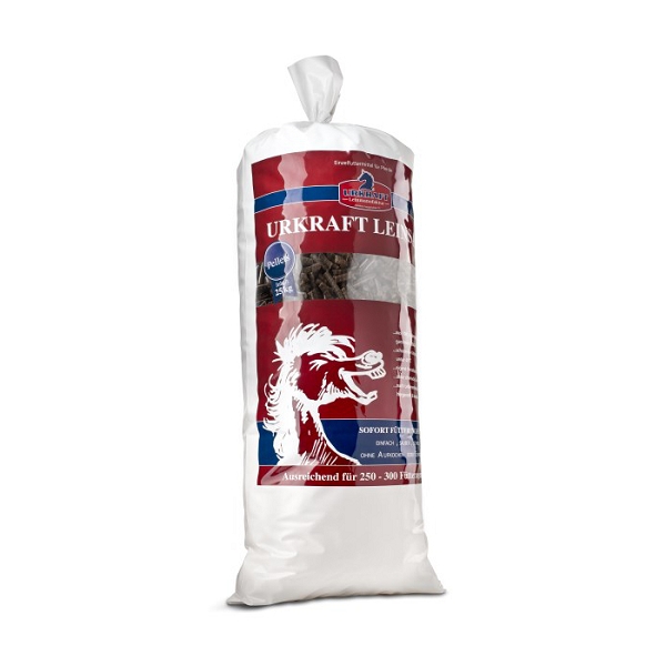 Urkraft Leinsam Pellets - 25kg Für Verdauung & Fell von Urkraft