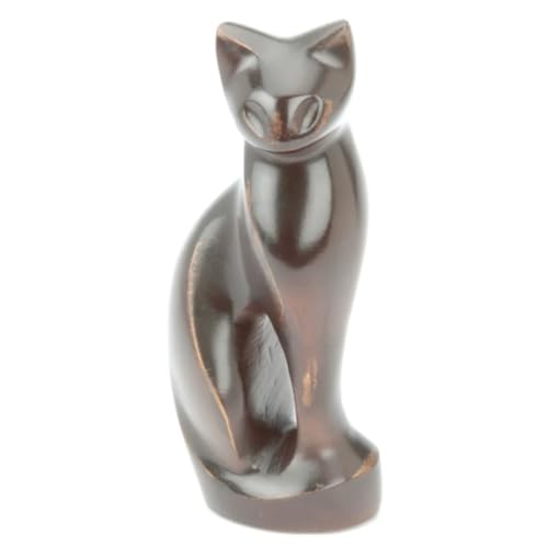 Urns UK Stanley Urne in Katzenform, bronzefarben von Urns UK