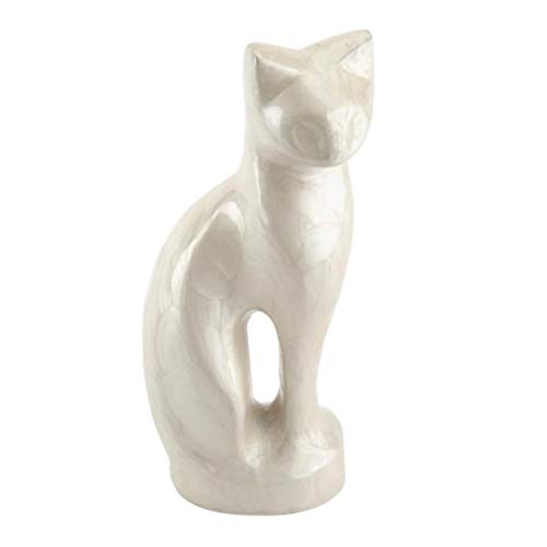 Urns UK Urne für Katze, Stanley Pearl Aluminium von Urns UK