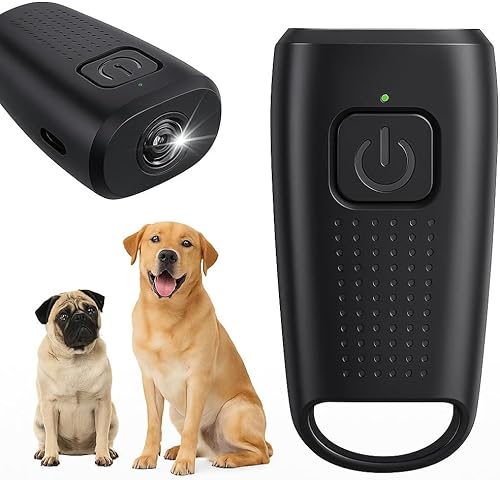 Antibell für Hunde, Ultraschall Anti Bell Gerät Bellenstopper Hund, Ultraschall-Anti-Bellgerät Hundebellen-Abschreckmittel Hunderindenstopper für Kleine Große Hunde Innen Außenbereich Antibell Hund Antibell für Hunde, Ultraschall Anti Bell Gerät Bellenstopper Hund, Ultraschall-Anti-Bellgerät Hundebellen-Abschreckmittel Hunderindenstopper für Kleine Große Hunde Innen Außenbereich Antibell Hund von UroClysmic