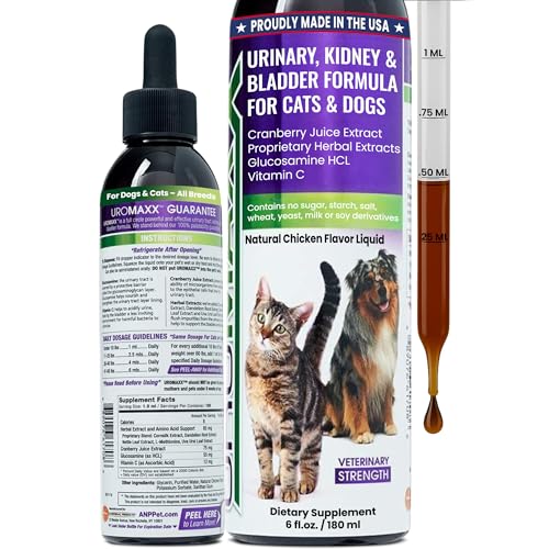 UroMAXX Urinary Tract, Kidney & Bladder Formula for Cats and Dogs, 6 oz Bottle by UroMAXX von UroMAXX