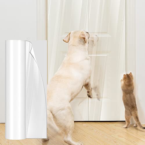 Uross Katze Kratzschutz, 8m x 43cm Kratzschutz für Möbel von Katzen, Kratzschutz für Hundetüren, Transparentes Selbstklebendes Katzenmöbelschutz, kratzschutz Wand und Tür Uross Katze Kratzschutz, 8m x 43cm Kratzschutz für Möbel von Katzen, Kratzschutz für Hundetüren, Transparentes Selbstklebendes Katzenmöbelschutz, kratzschutz Wand und Tür von Uross