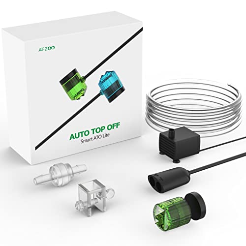 Useek Automatisches Top Off für Salzwasser Aquarium Wasser ATO System sowohl für Riff- als auch Frischtank, Grün von Useek