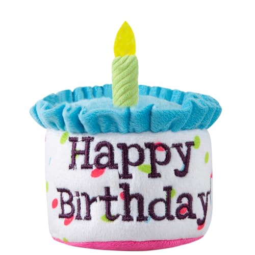 Ushang Pet Katze & Hund Geburtstagstortenspielzeug | Happy Birthday Kuchen Quietschendes Kauen Plüsch große Hundespielzeug | Lustige Katzen & Hunde Geschenke | Hundewelpen Partyzubehör, Blau Ushang Pet Katze & Hund Geburtstagstortenspielzeug | Happy Birthday Kuchen Quietschendes Kauen Plüsch große Hundespielzeug | Lustige Katzen & Hunde Geschenke | Hundewelpen Partyzubehör, Blau von Ushang Pet