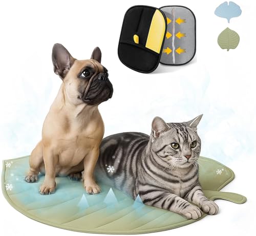 Usper KüHlmatte FüR Hund Katze, KüHldecke Hund Sommer rutschfest HundeküHlmatte,Waschbare KüHlbett FüR Hunde Pfoten Frost KüHlmatte FüR Haustiere, Ideal FüR Zuhause, Auto Und Garten (Hellgrün, S) Usper KüHlmatte FüR Hund Katze, KüHldecke Hund Sommer rutschfest HundeküHlmatte,Waschbare KüHlbett FüR Hunde Pfoten Frost KüHlmatte FüR Haustiere, Ideal FüR Zuhause, Auto Und Garten (Hellgrün, S) von Usper