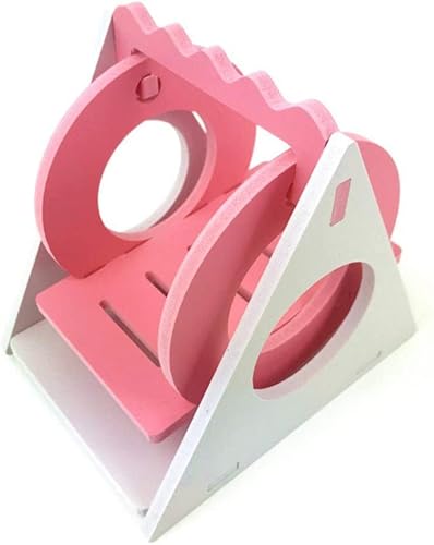 Uteruik Hamster-Spielzeug, Dreiecks-Schaukel für Hamster, Spielplatz und Backenzahn, 1 Stück Uteruik Hamster-Spielzeug, Dreiecks-Schaukel für Hamster, Spielplatz und Backenzahn, 1 Stück von Uteruik