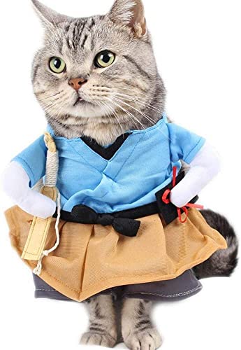 Uteruik Katze Kostüme Cosplay Anzug für Haustiere Lustige Katze Hund Weihnachten Halloween Kleid Kleidung Kleidung - M Uteruik Katze Kostüme Cosplay Anzug für Haustiere Lustige Katze Hund Weihnachten Halloween Kleid Kleidung Kleidung - M von Uteruik