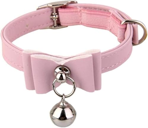 Uteruik Verstellbare Halskette rosa Halsband mit Glocke Anhänger für Kätzchen Katze Tier Uteruik Verstellbare Halskette rosa Halsband mit Glocke Anhänger für Kätzchen Katze Tier von Uteruik