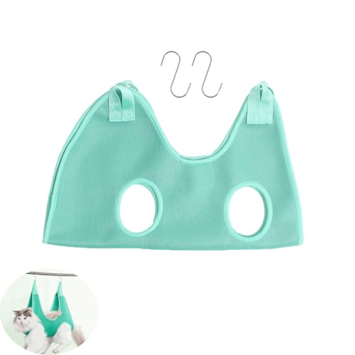 UtySty Katzenpflege-Hängematte, atmungsaktiv, zum Aufhängen, Halter, Helfer für Haustier-Nageltrimmen, Schneiden, Baden, Krallenpflege, kleine Hunde, Chihuahua, Pudel, Welpen, Benny, Kaninchen UtySty Katzenpflege-Hängematte, atmungsaktiv, zum Aufhängen, Halter, Helfer für Haustier-Nageltrimmen, Schneiden, Baden, Krallenpflege, kleine Hunde, Chihuahua, Pudel, Welpen, Benny, Kaninchen von UtySty