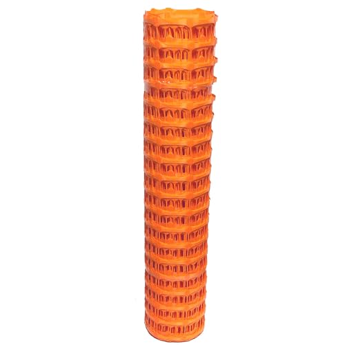 UvV Flexibler Maschenzaun Weidezaun Fangzaun, Absperrnetz, Maschenzaun, Bauzaun auf Rolle Kunststoff Meterware (Zuschnitt), extrem Reissfest, 150 gr qm (25) von UvV