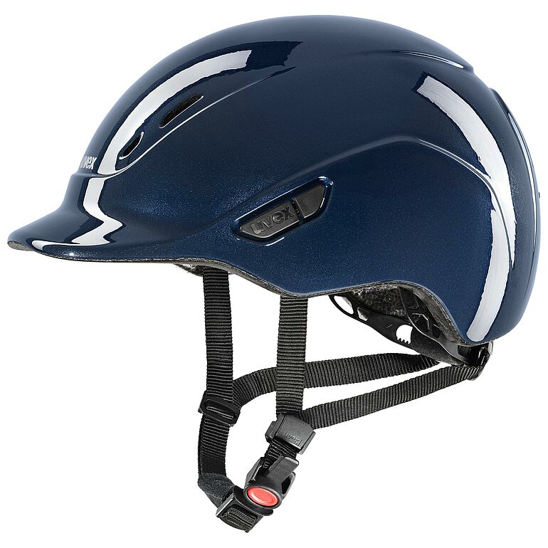 Uvex Kidoxx Shiny Reithelm Navy, Gr. 3XS-Xs Uvex Kidoxx Shiny Reithelm Navy, Gr. 3XS-Xs von Uvex