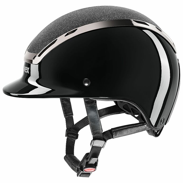uvex Exxeed Blaze Reithelm Black, Gr. M-L von Uvex