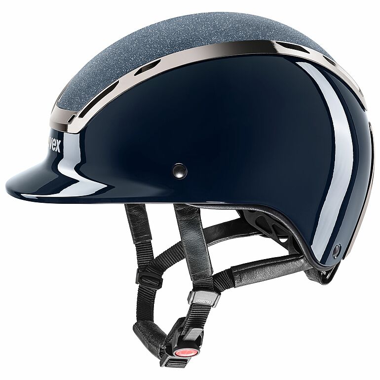 uvex Exxeed Blaze Reithelm Navy, Gr. Xs-S von Uvex